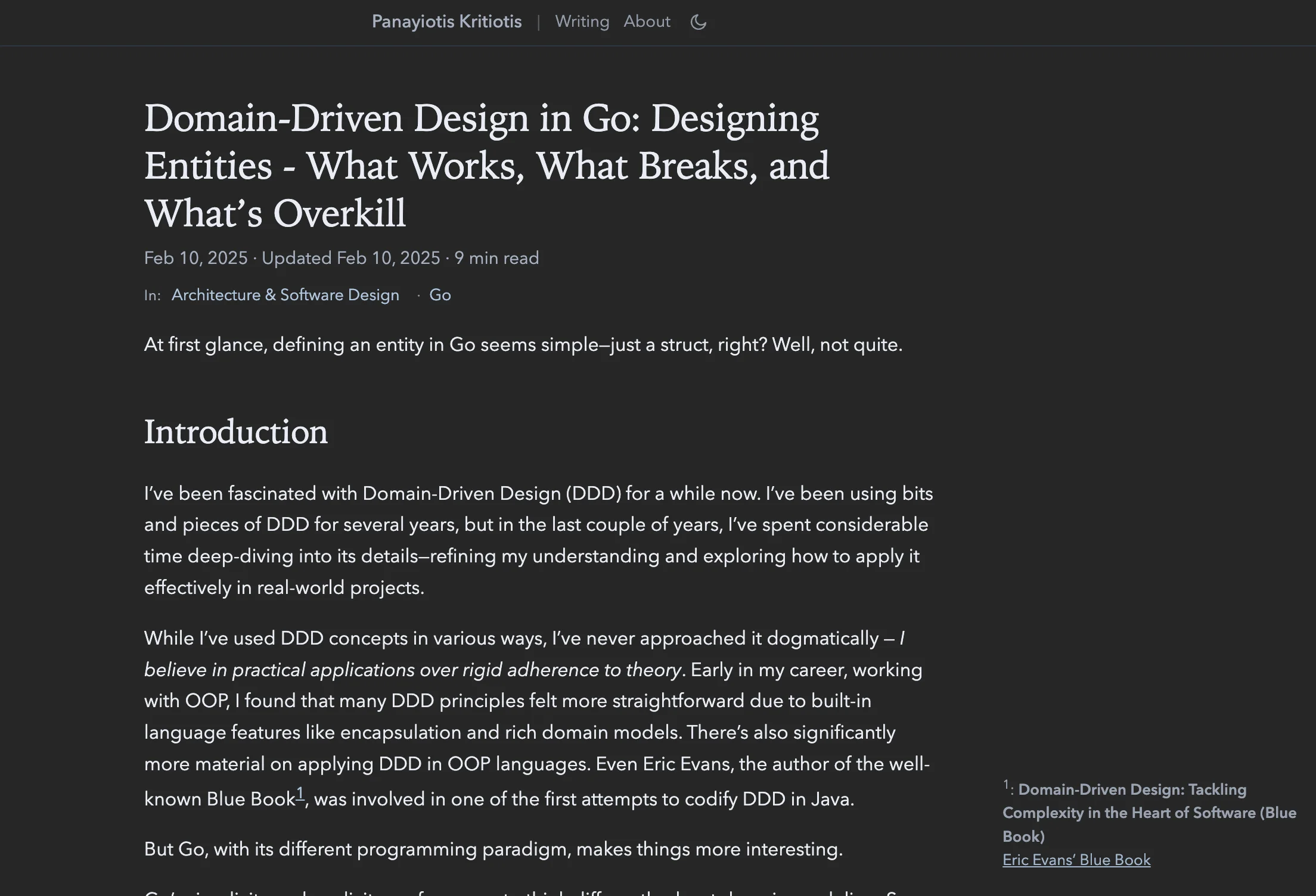New Post Dark